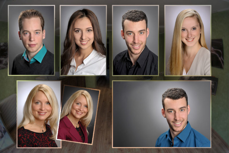 Professionelles Portrait eines Mitarbeiters